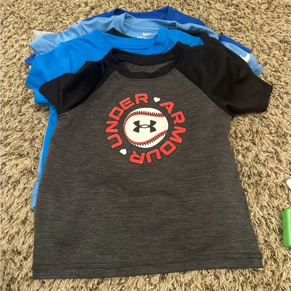 3T boys athletic lot - Nike & Under Armour